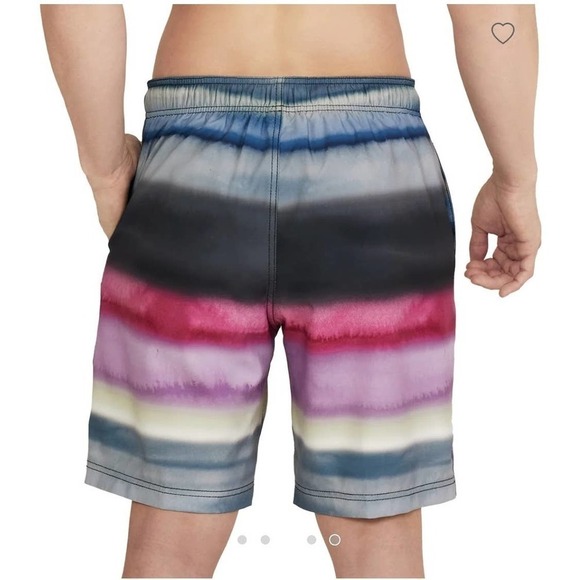 Speedo Men's Swim Trunks 20 Inch Knee Length Boardshorts Blue Small - Picture 7 of 14